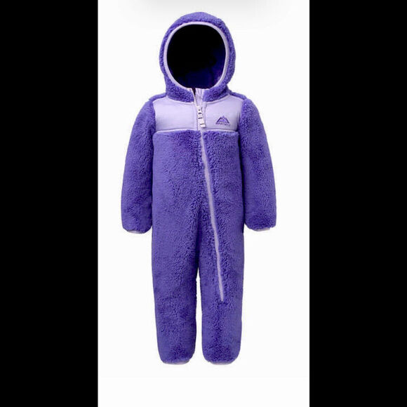 Kids Baby Girl Jacket Snozu Infant 2-piece Size 24 Months Fleece Set Purple NWT - Picture 2 of 6